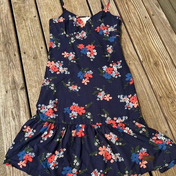 MICHAEL KORS, navy floral sundress, women's size S - Picture 2 of 12